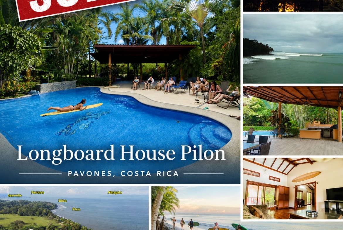 Pilon Pavones Surf House Sold